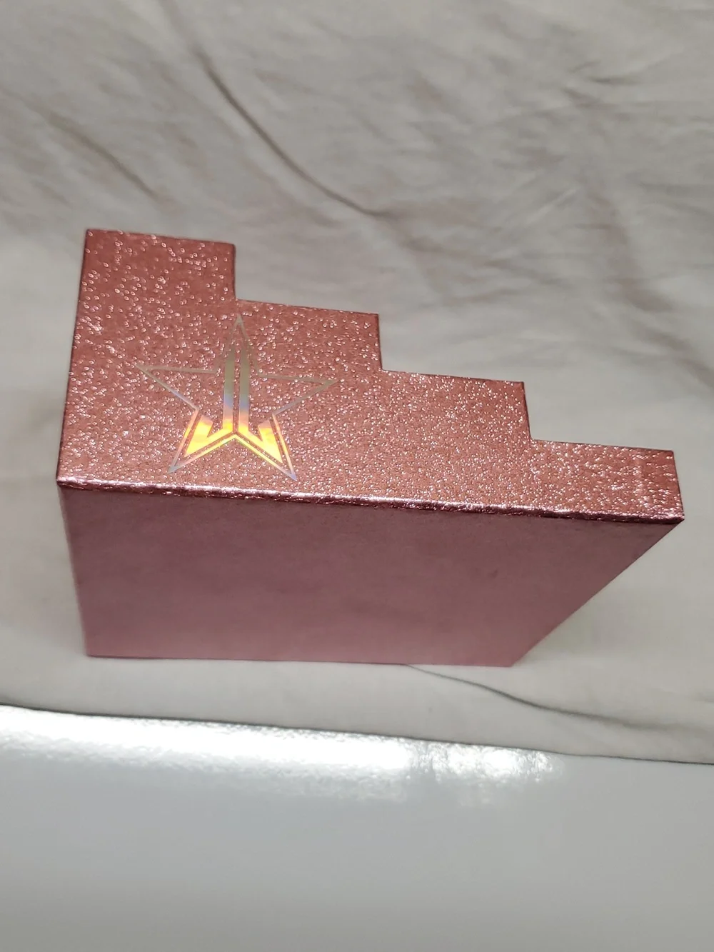Jeffree Star Cosmetics Metallic Glittery Pink Lipstick Display Stand Organizer